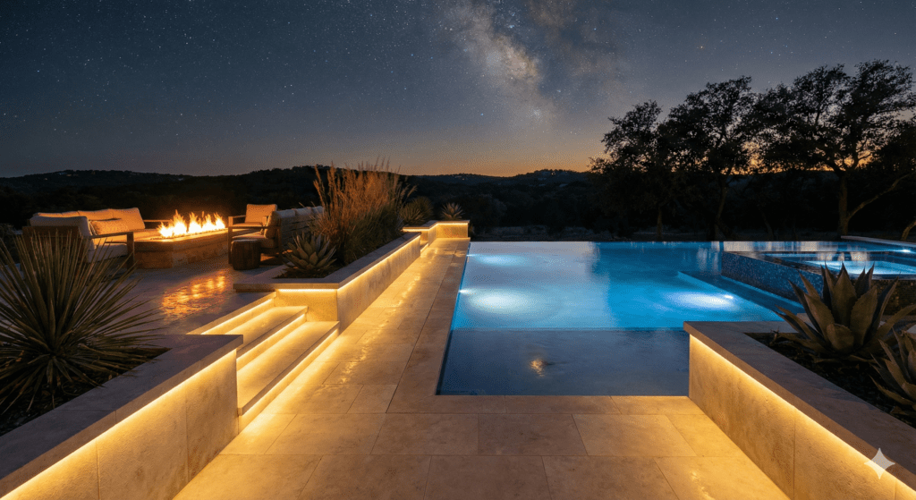 Outdoor Lighting Installation