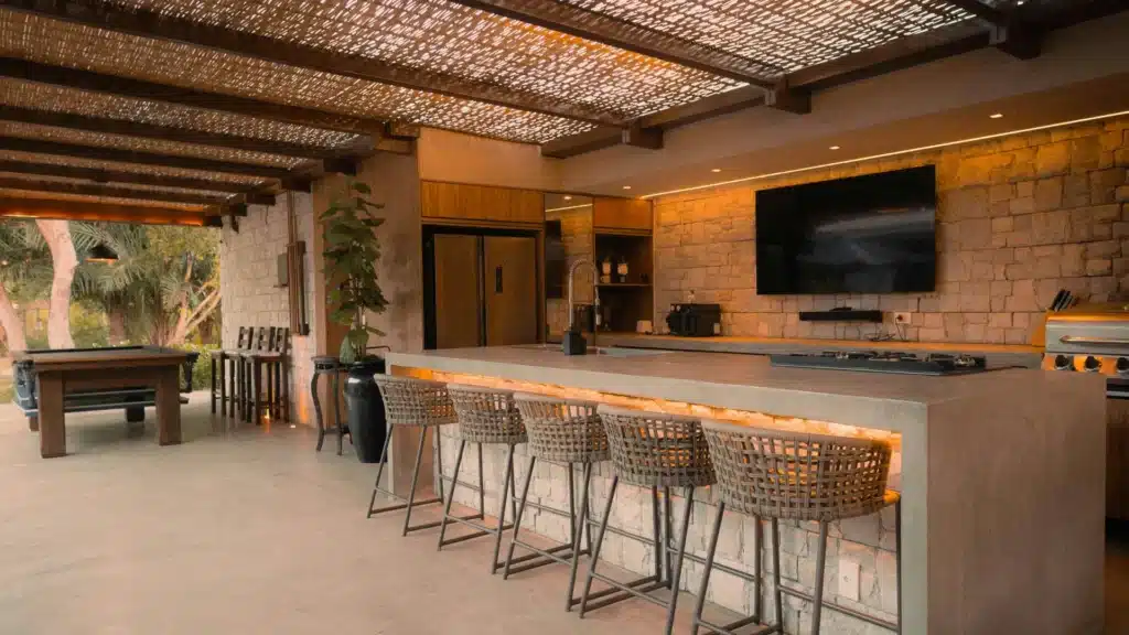 Luxury Outdoor Kitchen Design
