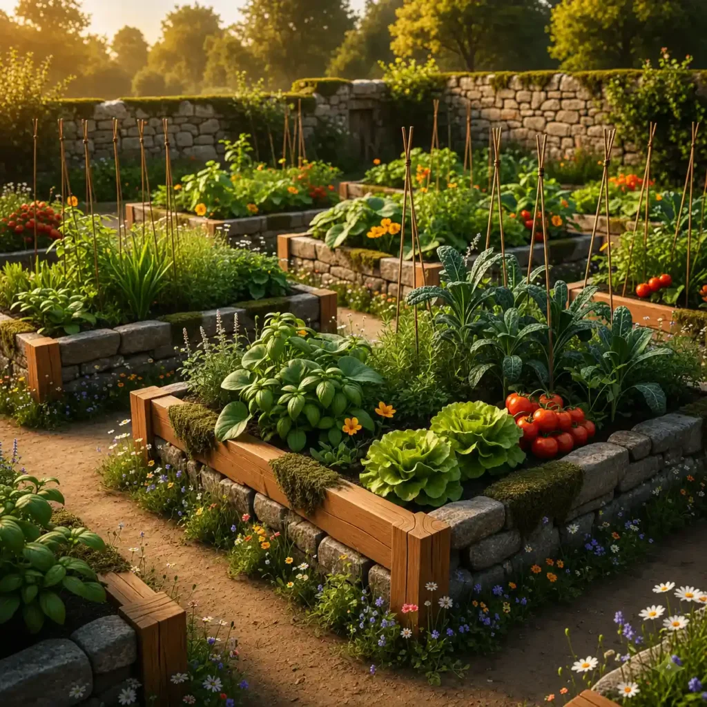 edible garden design